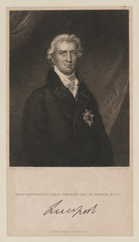 Robert banks jenkinson, 2nd earl of liverpool npg d41902