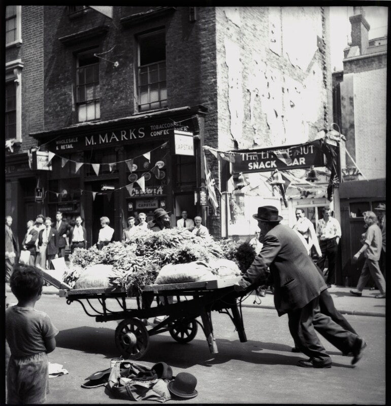 'soho fair' (greek street) npg x135518