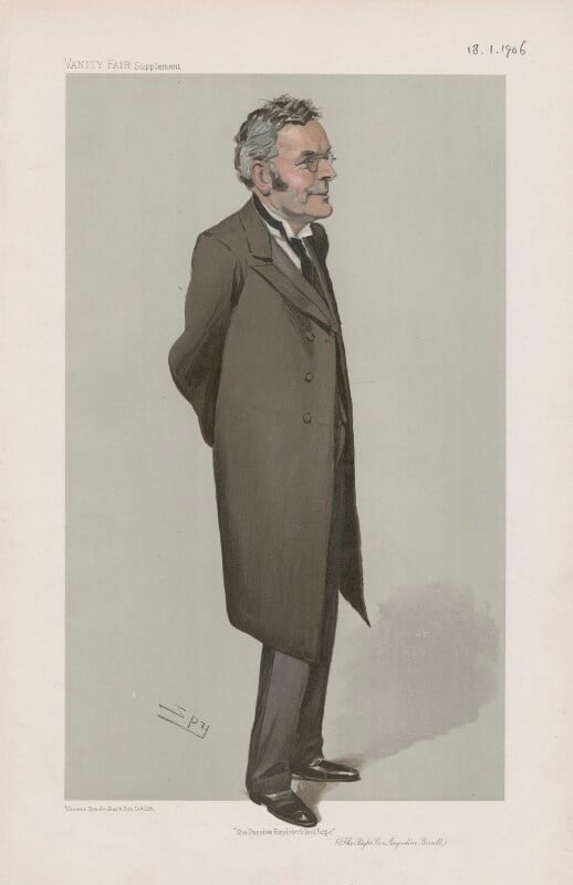 Augustine birrell ('men of the day. no. 998. "the passive resister's last hope (the right hon. augustine birrell.)"') npg d45310