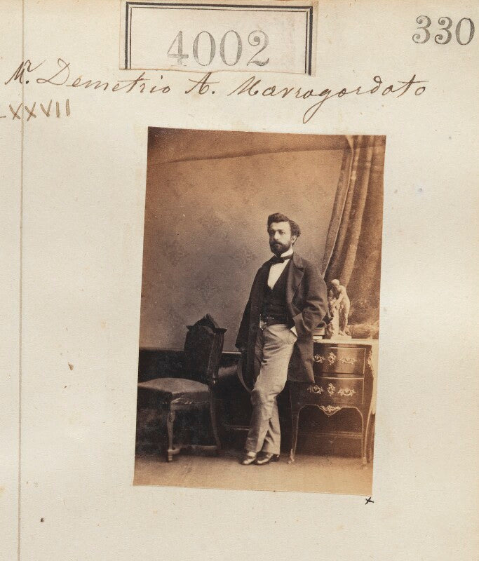 Demetrio a. mavrogordato npg ax54017