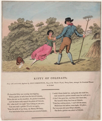 'Kitty of Colerain' (fictional scene of Kitty of Colerain and Barney McCleary) NPG D45914
