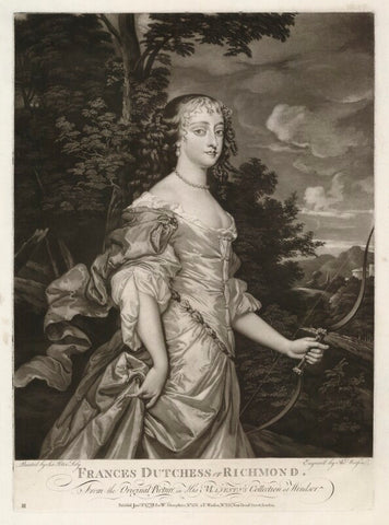 Frances Teresa Stuart, Duchess of Richmond and Lennox NPG D30484