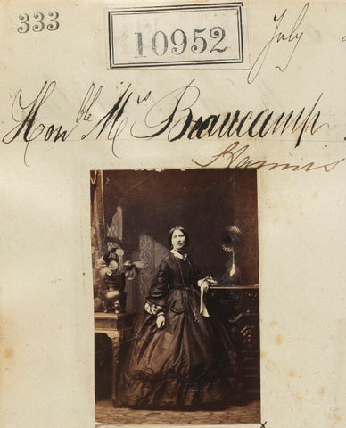 Hon. Mabella Geraldine Stannus (née Vesey-Fitzgerald) NPG Ax60659