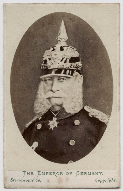 Wilhelm i, emperor of germany and king of prussia npg ax46191