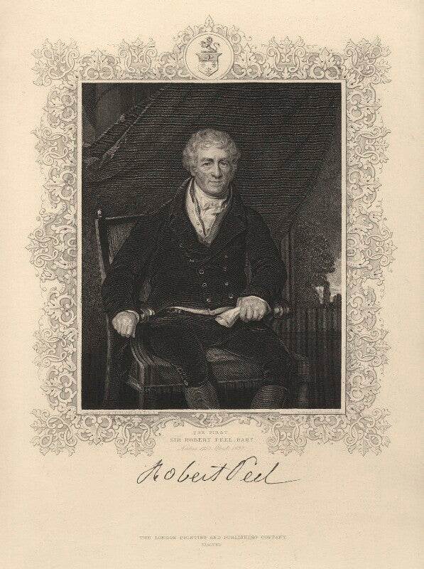 Sir robert peel, 1st bt npg d5481