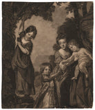 The Penn Family (Louisa Hannah Penn; John Penn; Juliana Baker (née Penn); Granville Penn) NPG D5503
