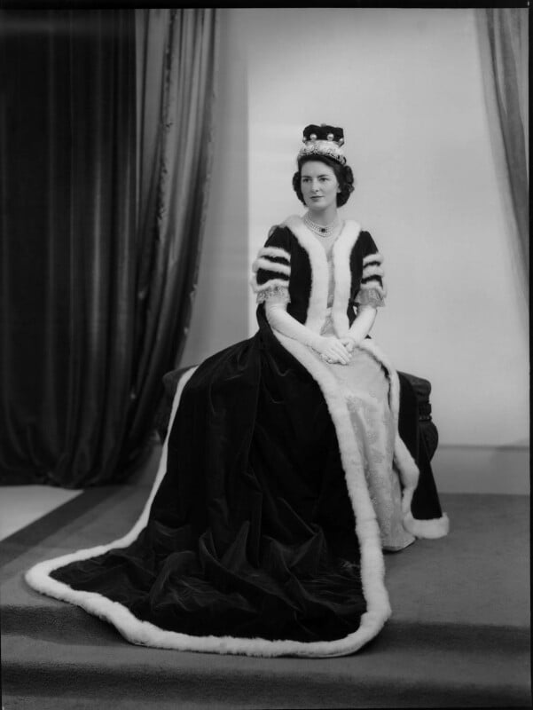 Nancy constance (née spicer, later whitehead), lady bagot npg x98947