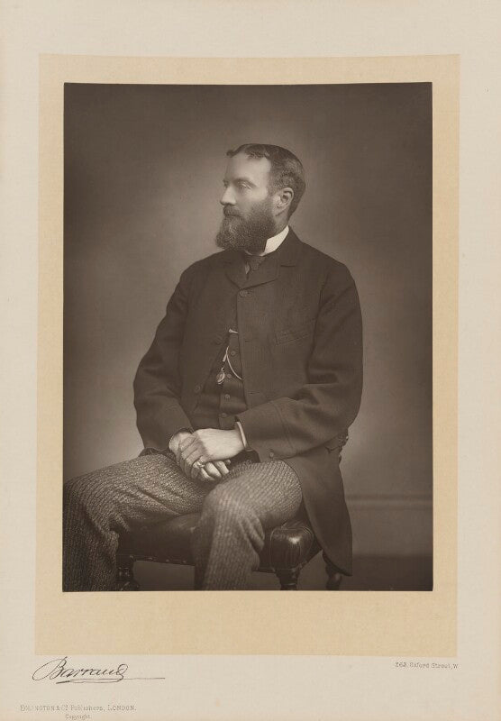 Michael edward hicks beach, 1st earl st aldwyn npg ax5521