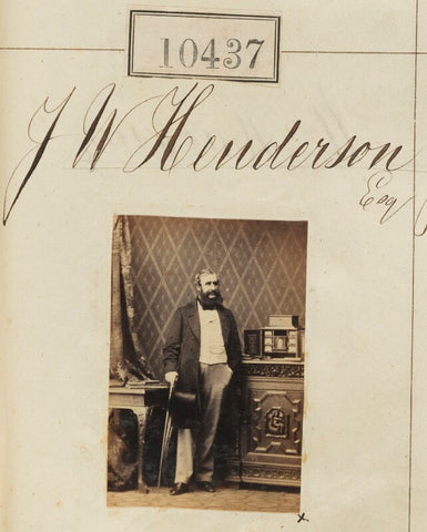 Mr J.W. Henderson NPG Ax60151