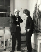 Max Wall; Maggi Hambling NPG x126499