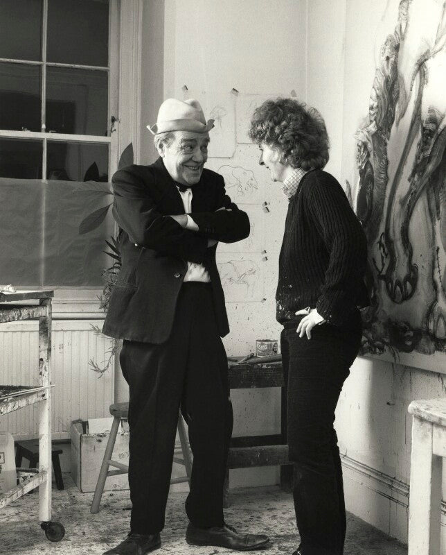 Max wall; maggi hambling npg x126499