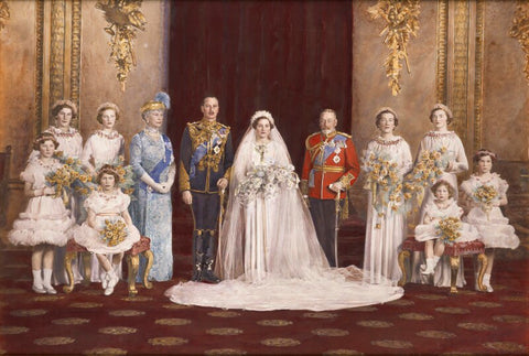 The wedding of Prince Henry, Duke of Gloucester and Princess Alice, Duchess of Gloucester NPG x134883