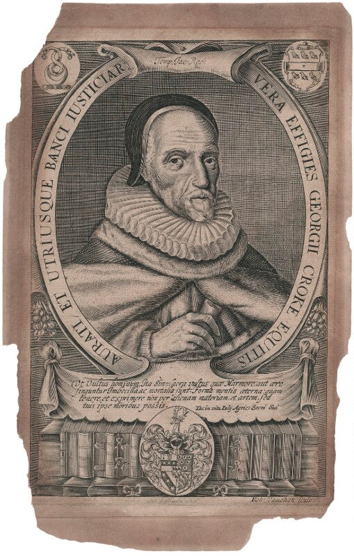 Sir george croke npg d42954