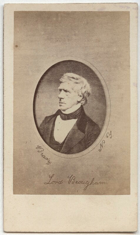 Henry brougham, 1st baron brougham and vaux npg x4712