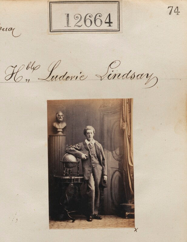 James ludovic lindsay, 26th earl of crawford and 9th earl of balcarres npg ax62308