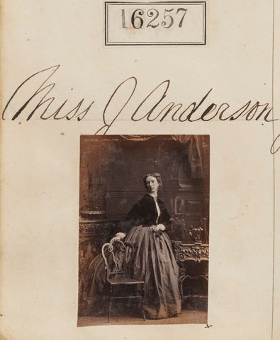 Miss J. Anderson NPG Ax64174