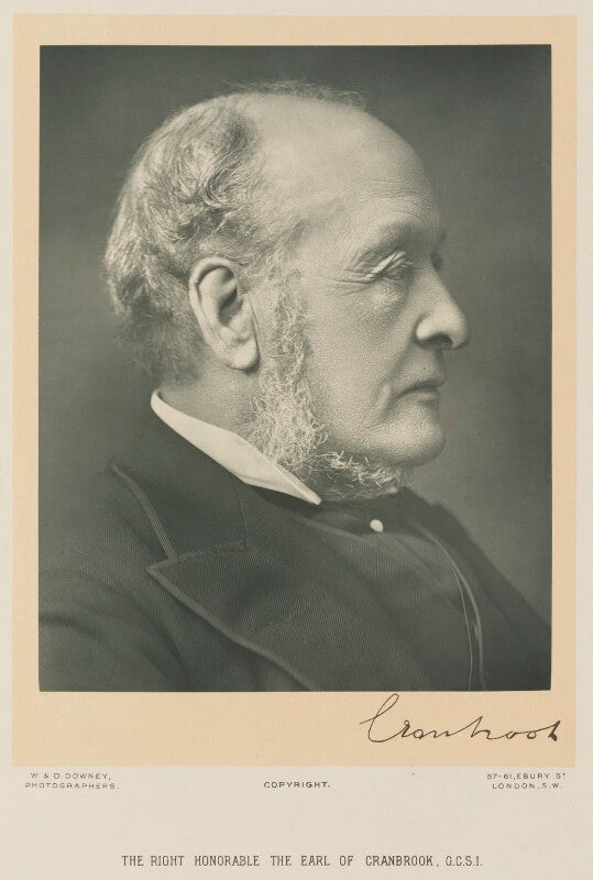 Gathorne gathorne hardy, 1st earl of cranbrook npg ax15967