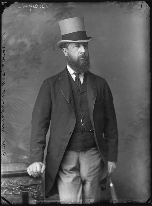 Spencer compton cavendish, 8th duke of devonshire npg x127646