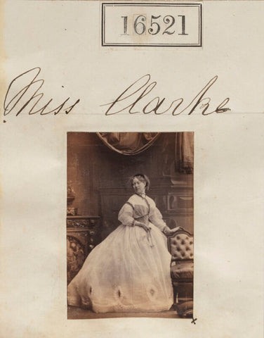 Miss Clarke NPG Ax64431