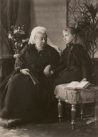Queen Victoria; Victoria Eugenie ('Ena') of Battenberg, Queen of Spain NPG x158992