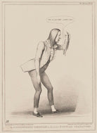 A Distinguished Comedian in one of his Popular Characters (George William Frederick Howard, 7th Earl of Carlisle) NPG D41609