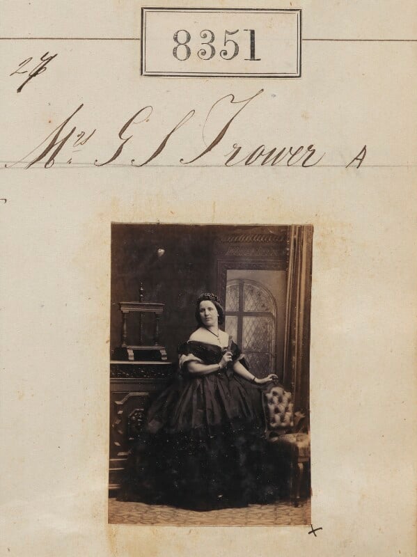 Beatrice trower (née oakley) ('mrs g.s. trower') npg ax58170