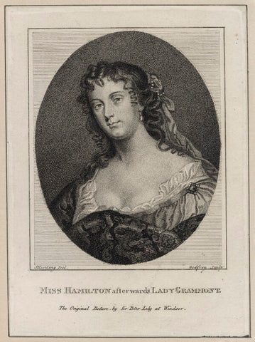 Elizabeth Hamilton, Countess de Gramont NPG D30652