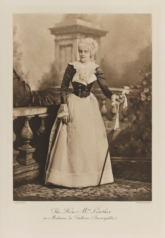 Gwendoline sophia alice lowther (née sheffield) as madame de tallion (incroyable) npg ax41186