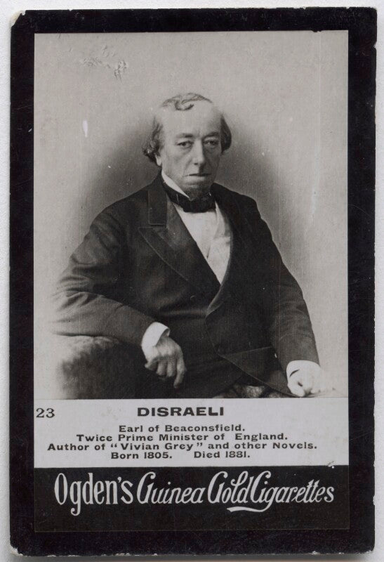 Benjamin disraeli, earl of beaconsfield npg x136569