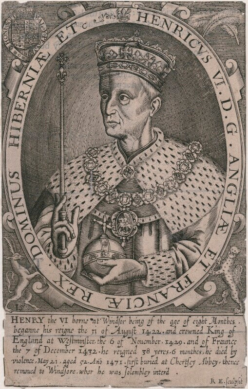 King henry vi npg d9405