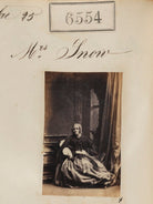 Mrs Snow NPG Ax56487