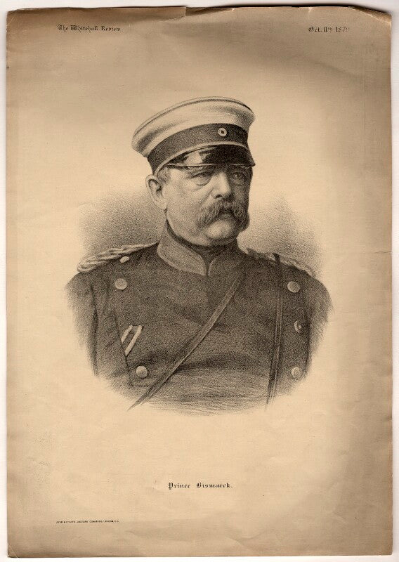 Prince otto edward leopold von bismarck schonhausen npg d4983