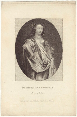 Margaret Cavendish (née Lucas), Duchess of Newcastle upon Tyne NPG D30191