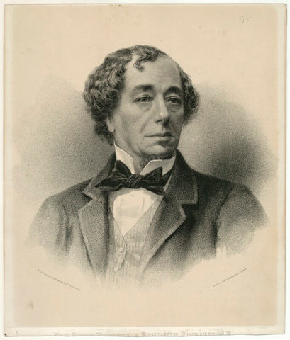 Benjamin Disraeli, Earl of Beaconsfield NPG D21541