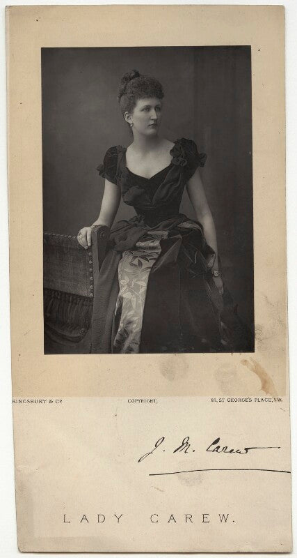 Julia mary (née lethbridge), lady carew npg x5631