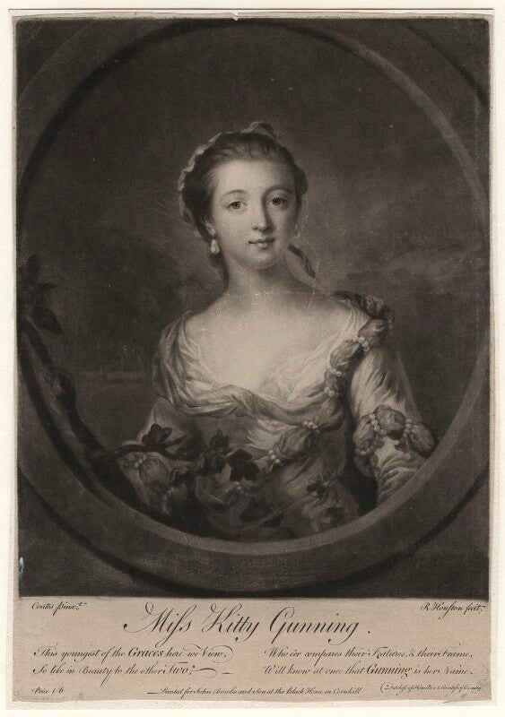 Catherine travis (née gunning) npg d2534