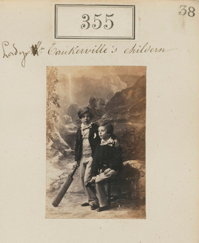 Hon. frederick augustus bennet; george montagu bennet, 7th earl of tankerville npg ax50120