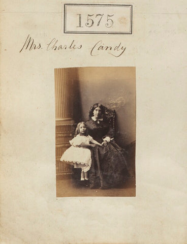 Margaret Helena Marie Curtis (née Candy); Margaret Candy (née Papineau) NPG Ax50969