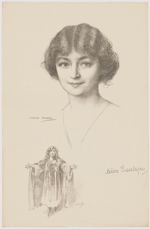 Hilda trevelyan (hilda marie antoinette anna tucker) npg d39288