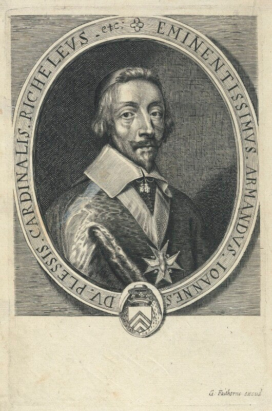 Cardinal richelieu npg d22915