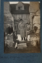 Walter James Redfern Turner; Delphine Marguerite Turner (née Dubuis); Walter Taylor; Mark Gertler NPG Ax142097