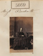 Miss Beckwith NPG Ax55624