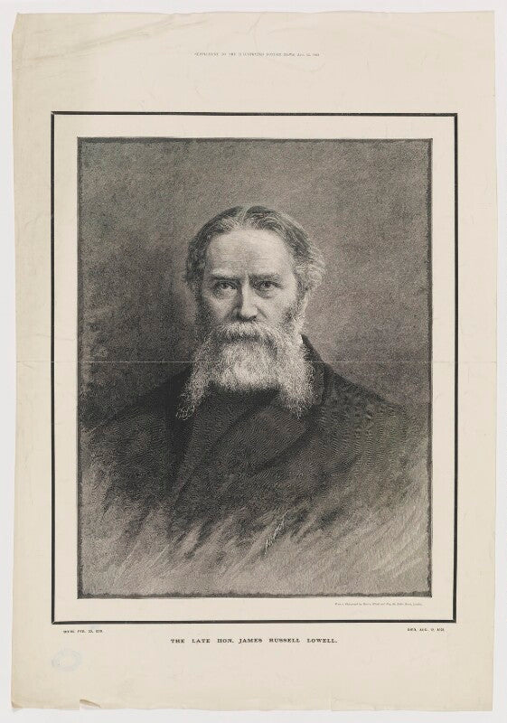 James russell lowell npg d37462