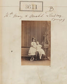 Lady Mary Susan Félicie Meynell (née Lindsay); Lady Mabel Marian Lindsay NPG Ax53007