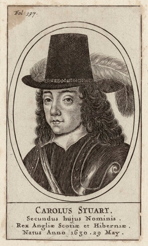 King charles ii npg d26419