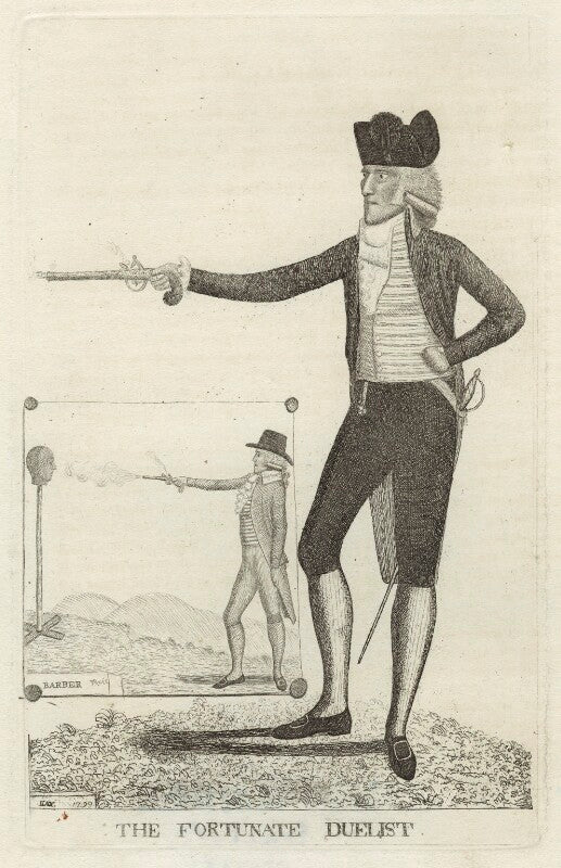 James macrae ('the fortunate duelist') npg d32131