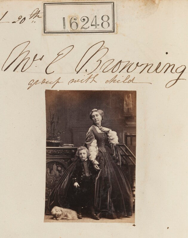 Mrs e. browning npg ax64166