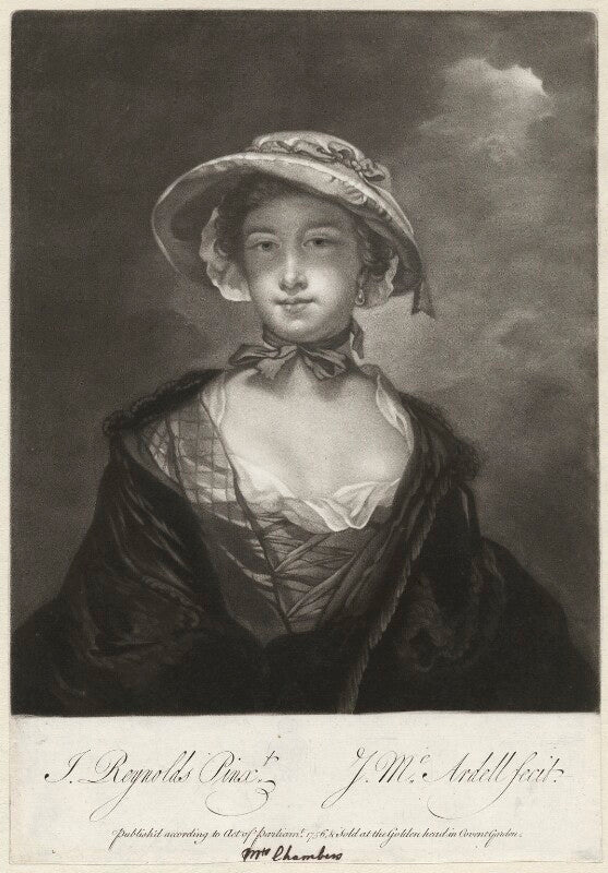 Catherine (née more), lady chambers npg d2040