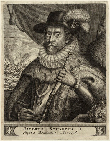 King James I of England and VI of Scotland NPG D25685