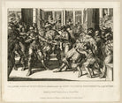 The assassination of George Villiers, 1st Duke of Buckingham by John Felton NPG D26521